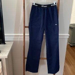 Greys Anatomy navy blue scub pants